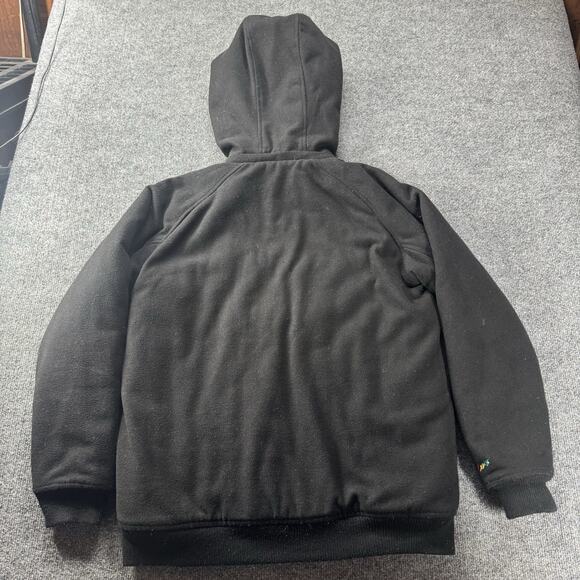 Vintage Y2K Coogi Thick Heavy Winter Jacket Full Zip Face Cover Velour Interior - Picture 7 of 10